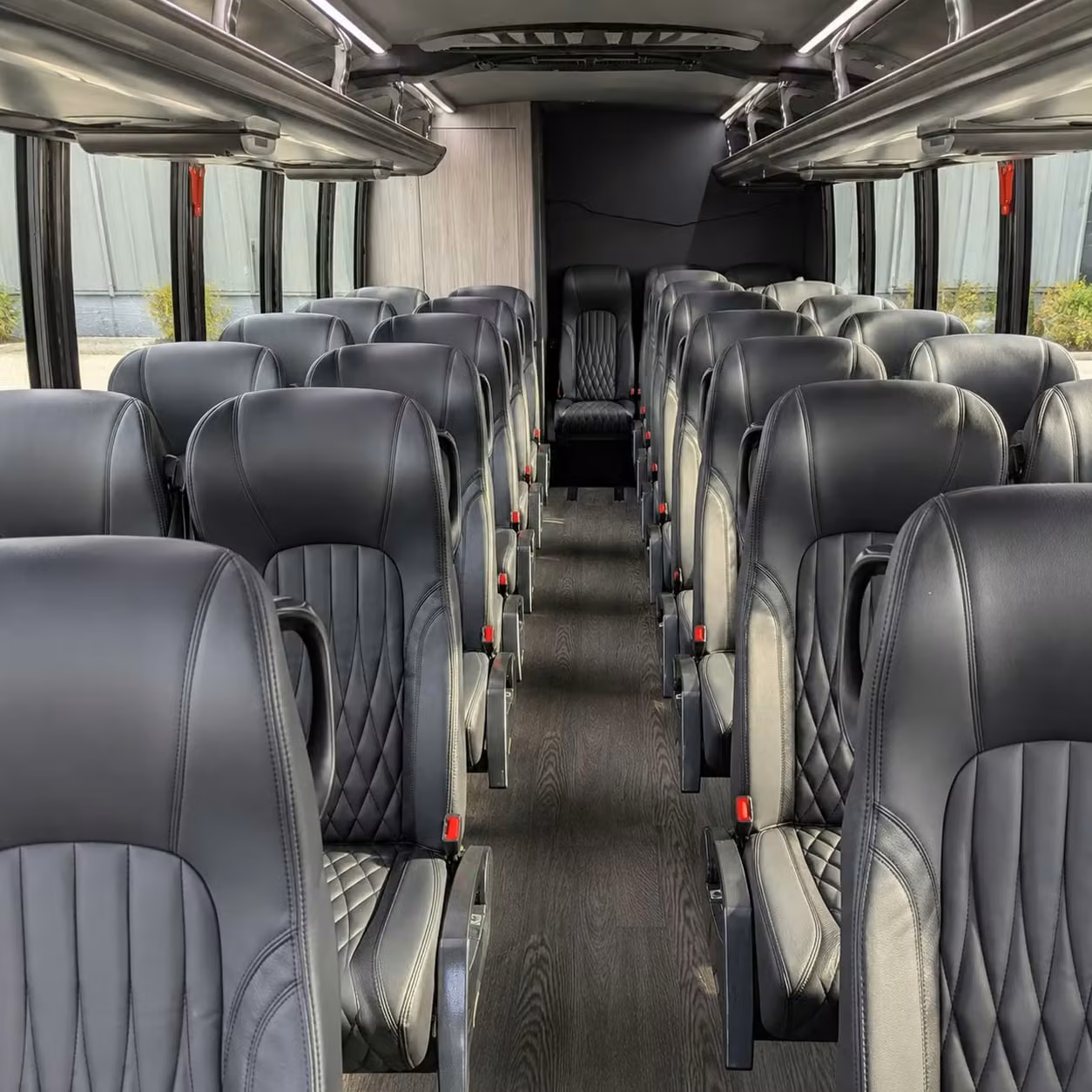 25 passenger minibus inside