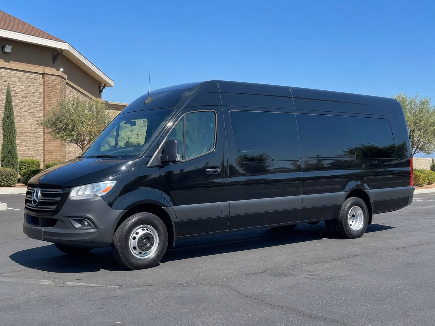 sprinter van with driver